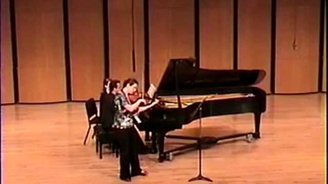 Franck Sonata, mvt. 4 смотреть онлайн