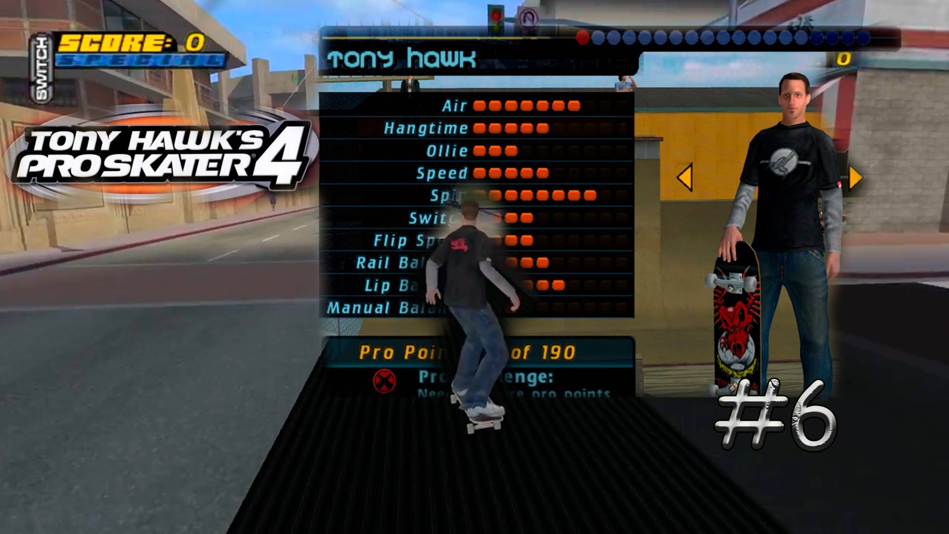 TONY HAWK`S PRO SKATER 4. ТОНИ ХОУК ПРОФЕССИОНАЛЬНЫЙ СКЕЙТЕР. PASSING/ПРОХОЖДЕНИЕ #6