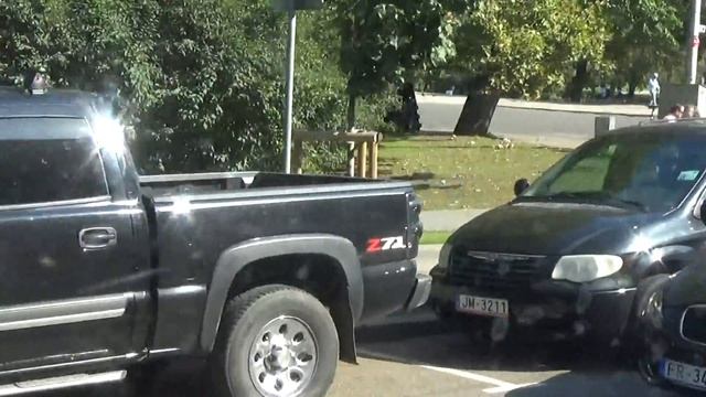 Рига. В трамвае по улицам города. смотреть онлайн