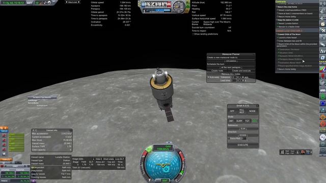 Lunar Space Station! - KSP/RP-1 - Next Small Step Episode 81 смотреть онлайн