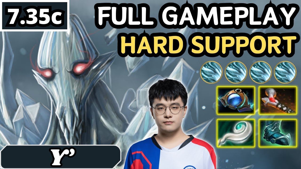 10900 AVG MMR - Y' ANCIENT APPARITION Hard Support Gameplay 29 ASSISTS - Dota 2 Full Match Gameplay смотреть онлайн