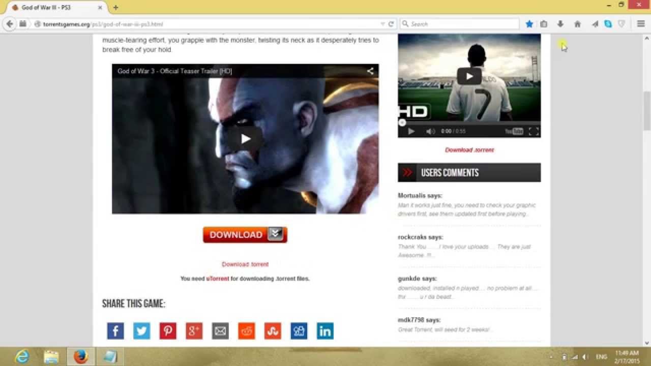 Download god of war 3 + ps3 emulator for pc 100% working смотреть онлайн