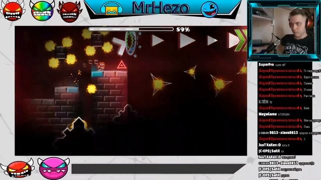 Geometry Dash - cAniL Dupcha by Wintter (Eazy Demon) смотреть онлайн