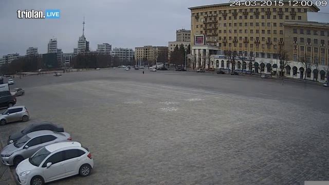 Triolan.Live - Харьков, площадь Свободы (24-03-2015) смотреть онлайн