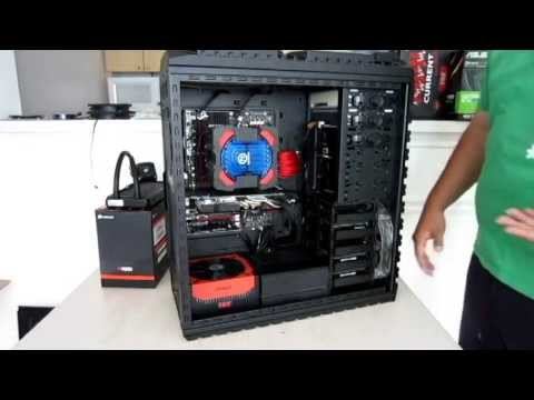 Installation of H100i in a HAF X смотреть онлайн