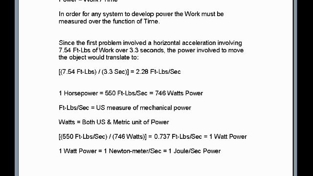 US & Metric Units for Power, Pressure & Volume смотреть онлайн
