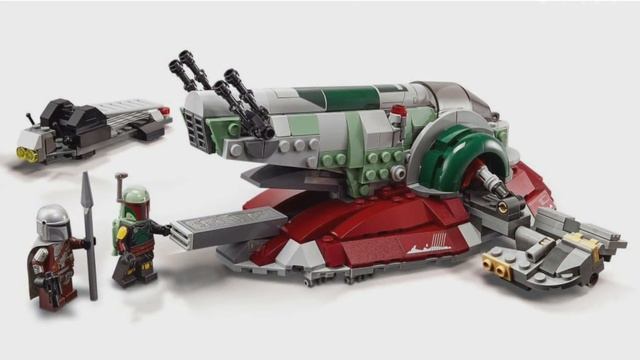 Lego Starwars Boba Fett's Starship 75312 смотреть онлайн