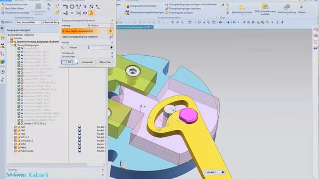 Design jig (Spannvorrichtung) through Siemens NX смотреть онлайн