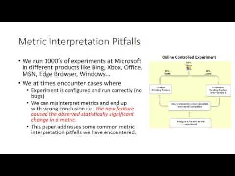 A Dirty Dozen: Twelve Common Metric Interpretation Pitfalls in Online Controlled Experiments смотреть онлайн