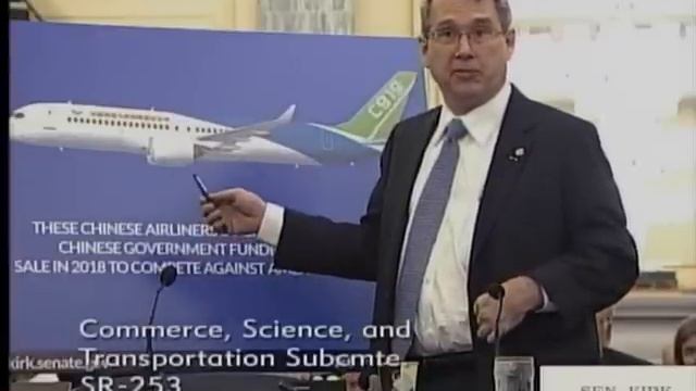 Senator Kirk Testifies on Importance of Ex-Im Bank to American Aviation смотреть онлайн