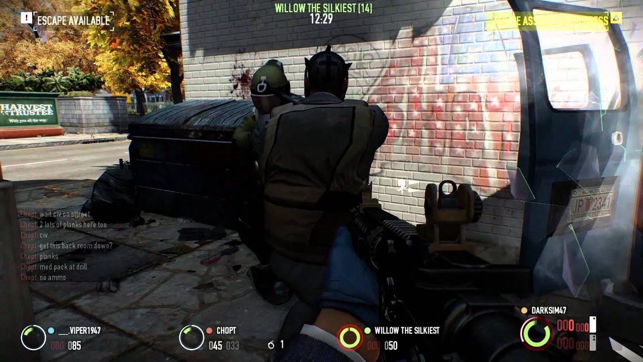 Payday 2: Juggernaut beat down. смотреть онлайн