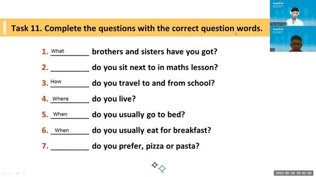 PK2107074 - 29/05 - Solutions Elementary - Unit 2C - School days (Listening) смотреть онлайн