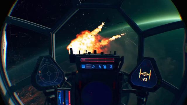 Playing STAR WARS SQUADRONS VR on PSVR PS5 LIVE GAMEPLAY смотреть онлайн