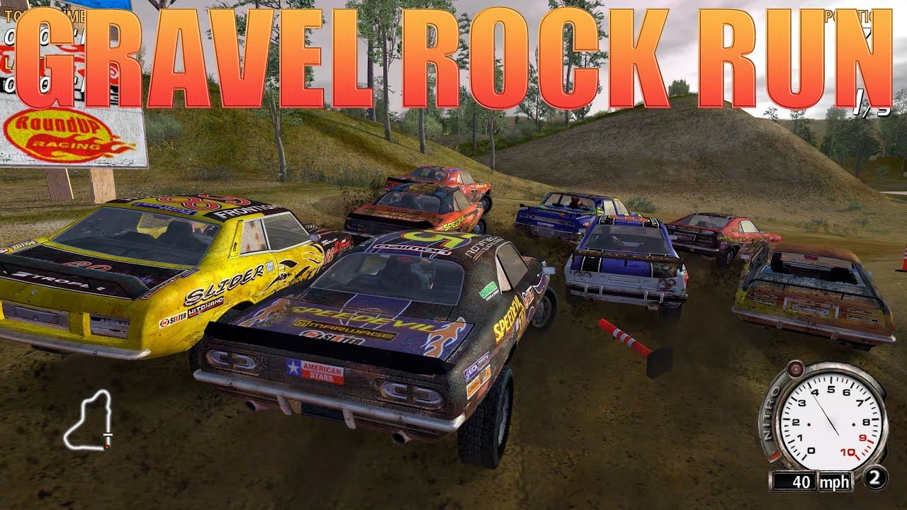 FlatOut (GRAVEL ROCK RUN) смотреть онлайн