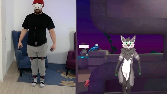 Попробовал Full Body Трекинг | SlimeVR | Purple Fox Labs смотреть онлайн
