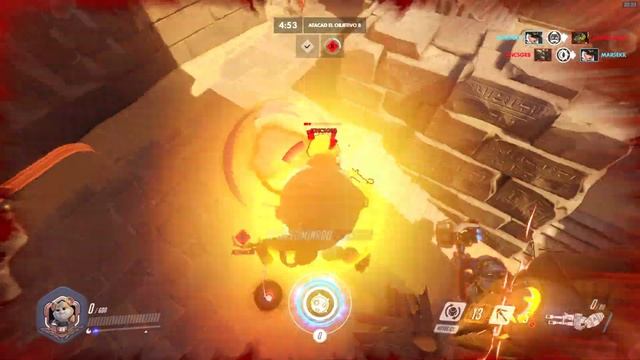 Me siento una Bola de Demolición - Overwatch con Wrecking Ball смотреть онлайн