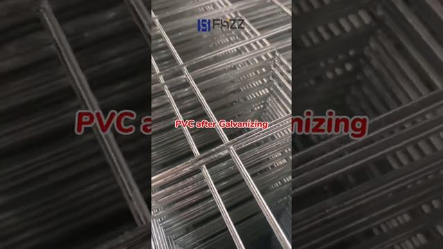 Welded Mesh Panel Wire Fencing, Galvanized after welding, PVC coated after galvanizing Made in Chin смотреть онлайн