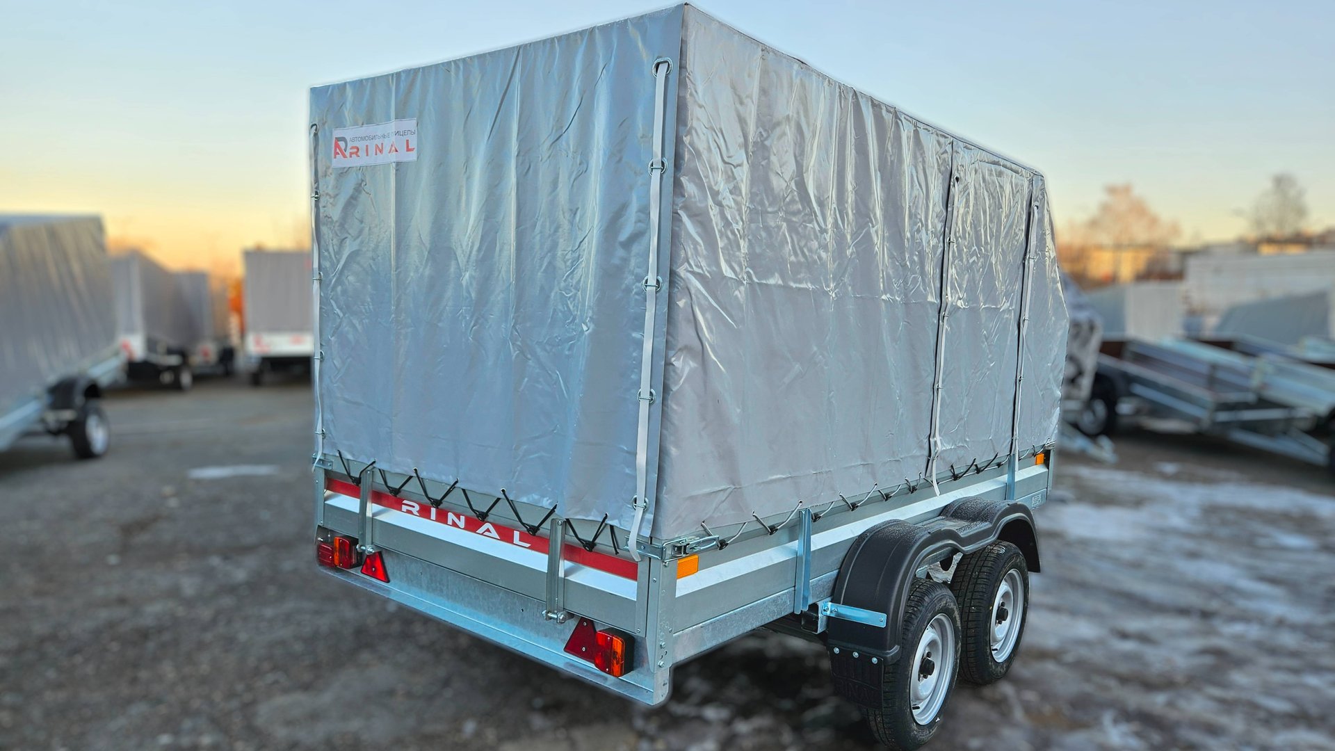 Двухосный прицеп Rinal R1530-03Ц2ОС в ИЖприцеп.РФ тел. (3412) 770-446, Ижевск, Салютовская 25А смотреть онлайн