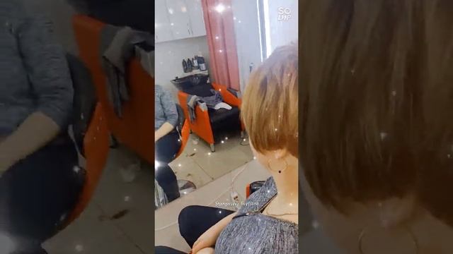Стрижка"Креативное боб каре". смотреть онлайн