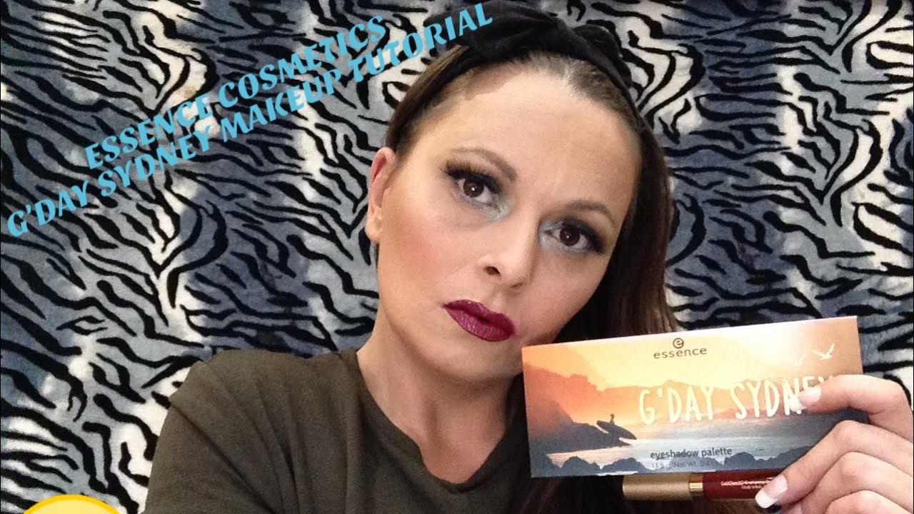 ESSENCE G'DAY SYDNEY PALETTE MAKEUP TUTORIAL смотреть онлайн