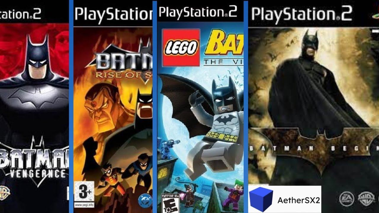 TODOS OS JOGOS DO BATMAN PARA O PS2 - JOGOS DO BATMAN PS2 смотреть онлайн