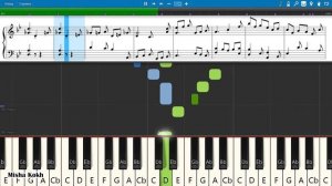 Soundtrack - Pride and Prejudice - Another Dance [Piano Tutorial | Sheets | MIDI] Synthesia