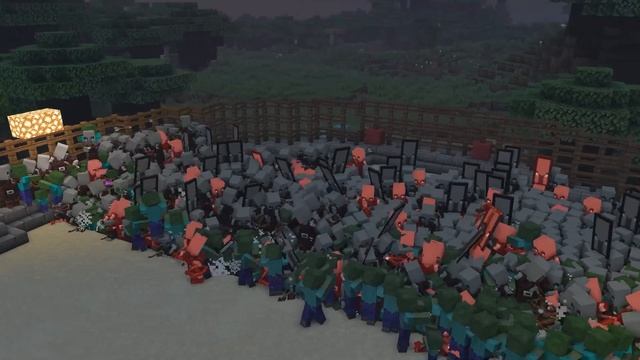 500 YAĞMACI VS 250 ZOMBİ !!! Minecraft: Mob Savaşları #5 смотреть онлайн