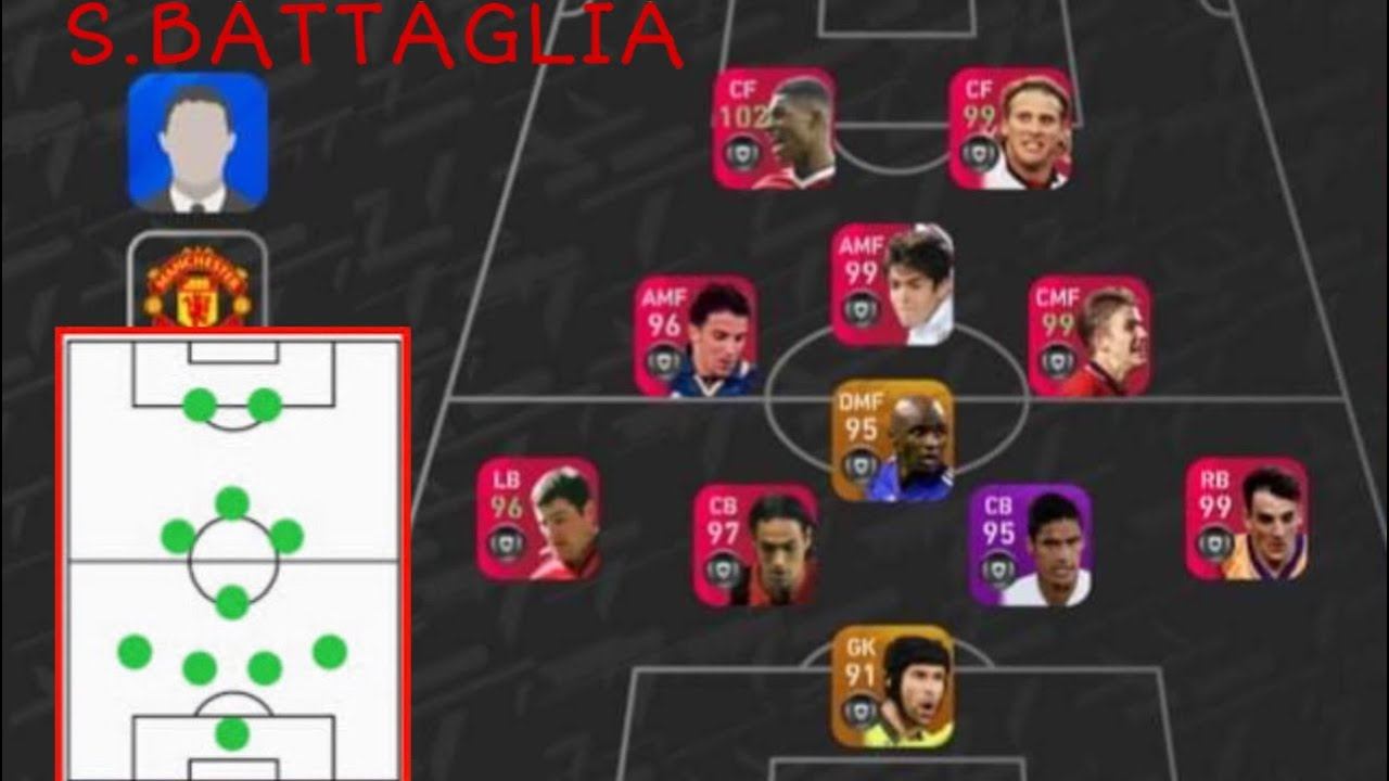 2 CF+ 3 AMF BATTAGLIA IS A BEAST AT COUNTER ATTACKING.USING 3 GOAL POACHER'S | PES 2021 MOBILE | смотреть онлайн