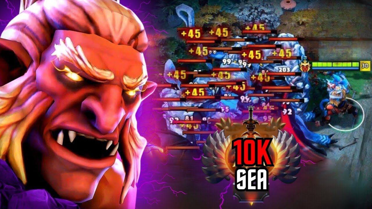 10k SEA Top Carry 27Kills Troll warlord 1000+ GPM Dota 2 смотреть онлайн
