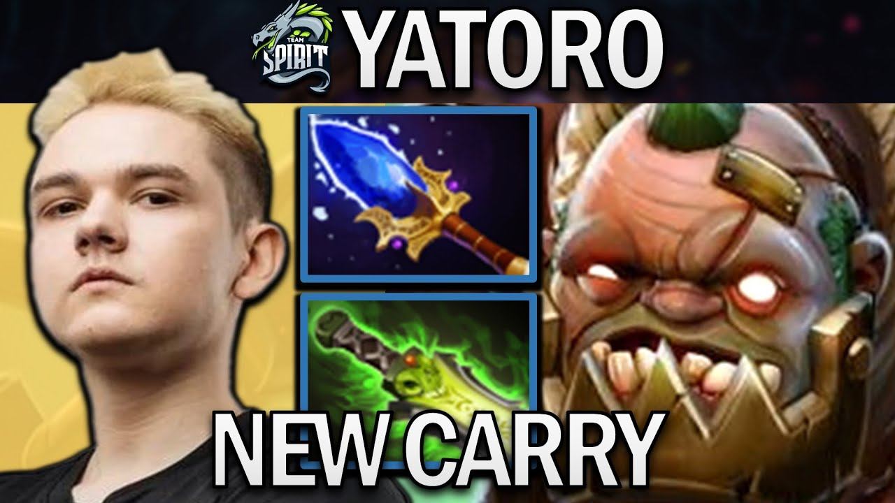 SPIRIT.YATORO PUDGE - NEW CARRY WITH ETHEREAL - DOTA 2 PRO GAMEPLAY смотреть онлайн