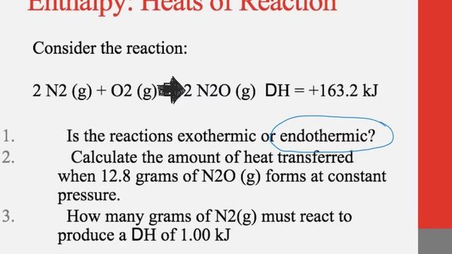 CHE 106 CH 6 Lesson 2 Thermochemistry смотреть онлайн