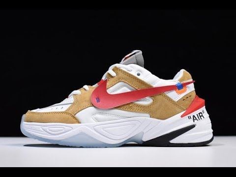 ОБЗОР КРОССОВОК Off-White x NIKE M2K Tekno от магазина https://shoes-sale.ru смотреть онлайн