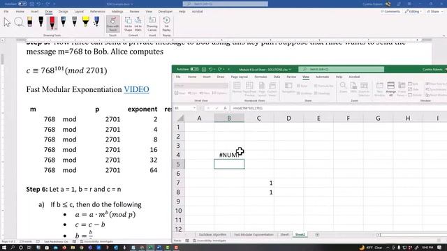 RSA Algorithm смотреть онлайн