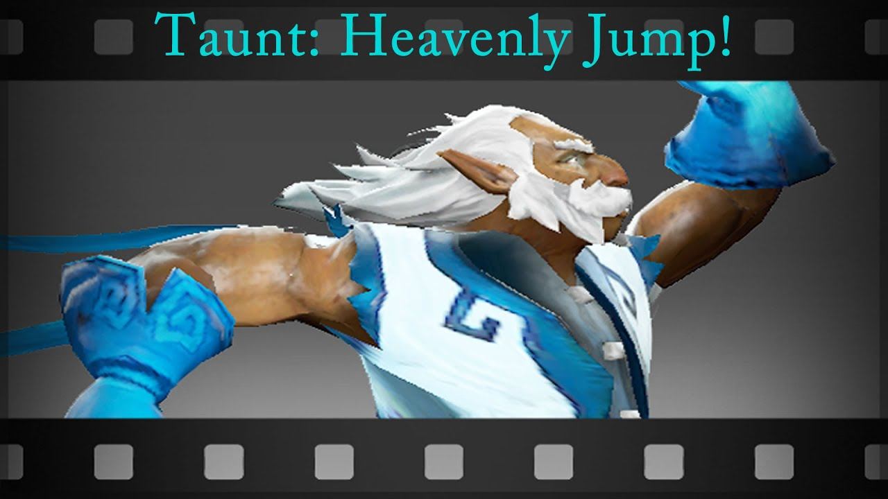 Dota 2 Taunt: Heavenly Jump! - Zeus смотреть онлайн