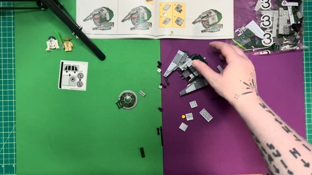 Lego Star Wars | Yoda's Jedi Starfighter Build смотреть онлайн