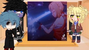 Реакция лиги злодеев на т/и 🔥🕊️///часть 4 (◍•ᴗ•◍)❤