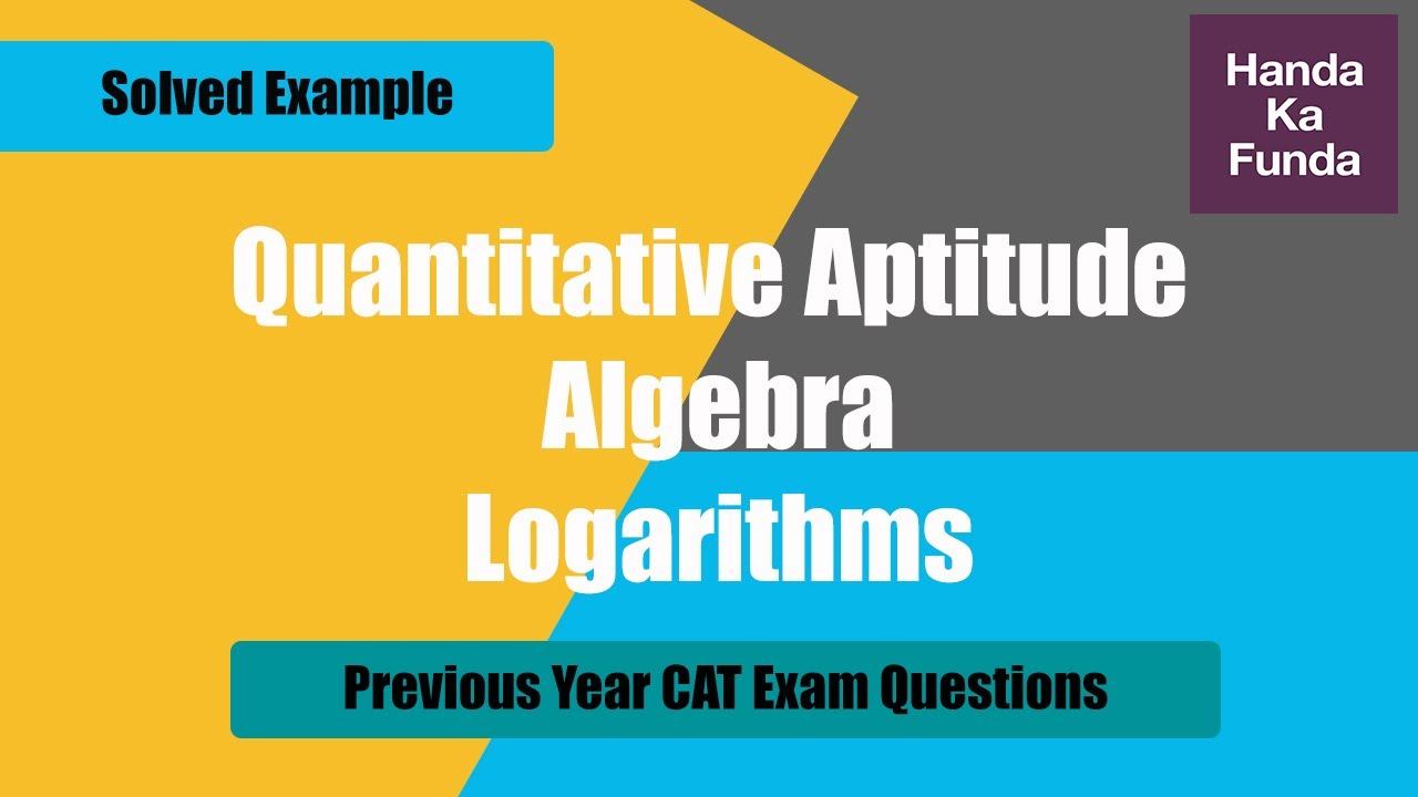 Quantitative Aptitude | Algebra | Logarithms | If log(base12) 81=p then 3 смотреть онлайн