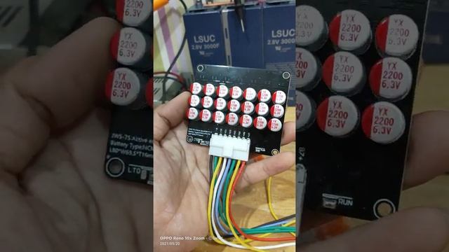 unboxing review singkat PCB BMS active balancing equalizer Li-ion Lifepo4 LTO 4S-7S смотреть онлайн