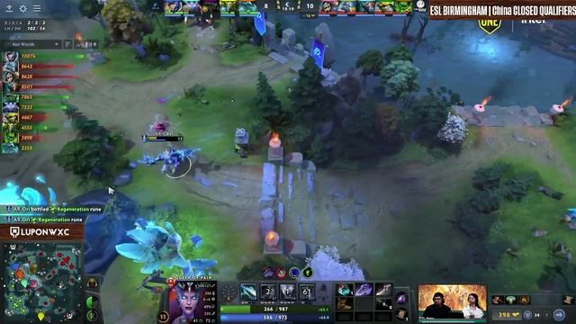 Full Game: Azure Ray vs G2.IG Game 5 (BO5) | ESL One Birmingham: China Closed Qualifiers смотреть онлайн