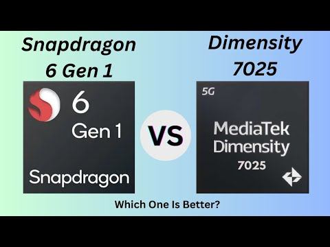 Snapdragon 6 Gen 1 Vs Dimensity 7025 || Which one is better? смотреть онлайн