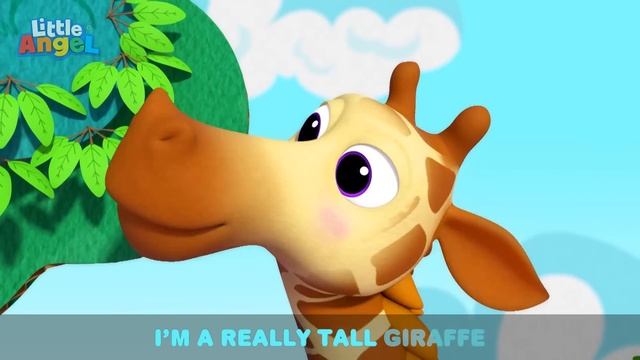 Apples & Bananas | Little Angel Kids Songs & Nursery Rhymes | Food for Kids смотреть онлайн