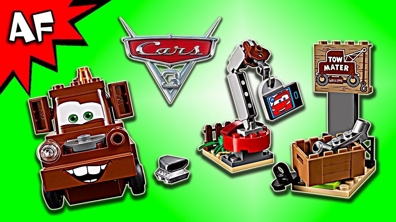 Lego Cars 3 Mater's Junkyard 10733 Speed Build смотреть онлайн
