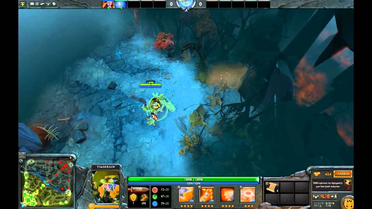 Секреты Dota 2- часть 1(Timbersaw) смотреть онлайн