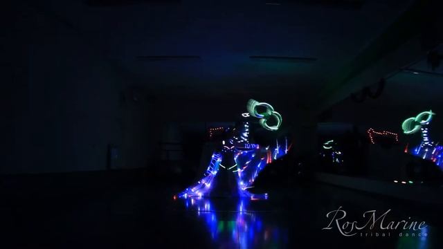Tribal light show "Light Muse" RosMarine and Mr.Wasabi смотреть онлайн