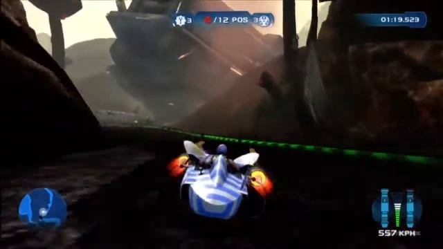 Podracing gameplay - Kinect Star Wars смотреть онлайн