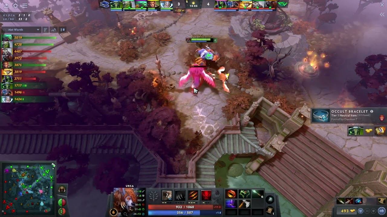 Ursa - Dota 2 Gameplay [Pro League] смотреть онлайн