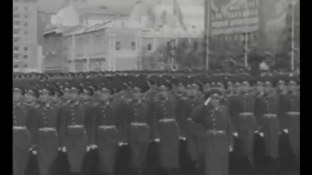 Soviet October Revolution Parade - 1969 смотреть онлайн