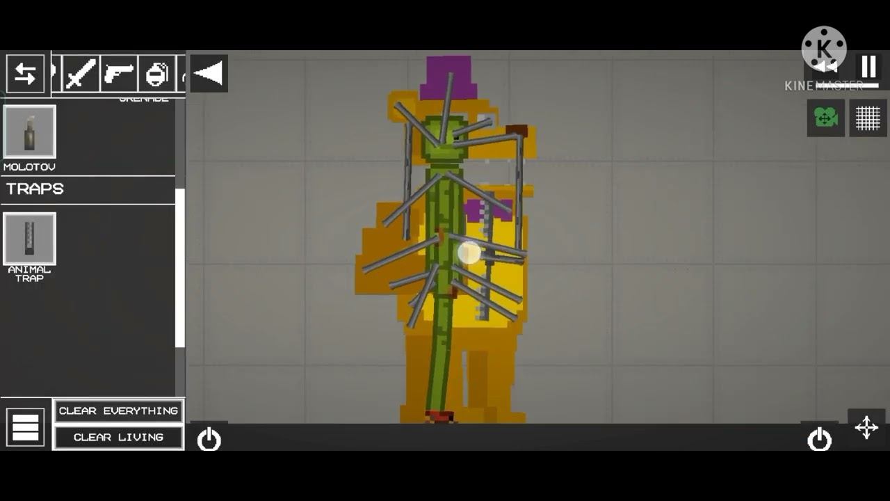 Melon Playground Fnaf Mod Fredbear Mod In Description