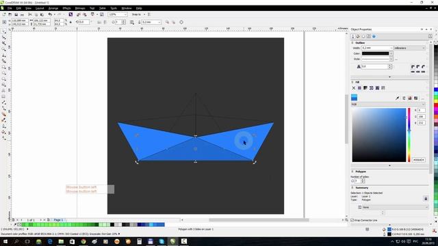 Vector Flat Icon: Paper Boat смотреть онлайн