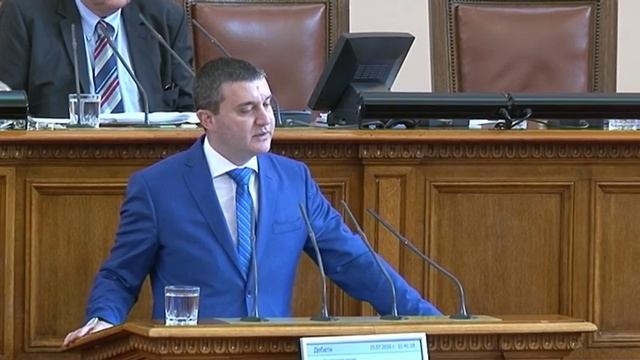 ПИТАНЕ НА ЖЕЛЬО БОЙЧЕВ И ВАЛЕРИ ЖАБЛЯНОВ КЪМ МИН.  ГОРАНОВ НА 15.07.2016